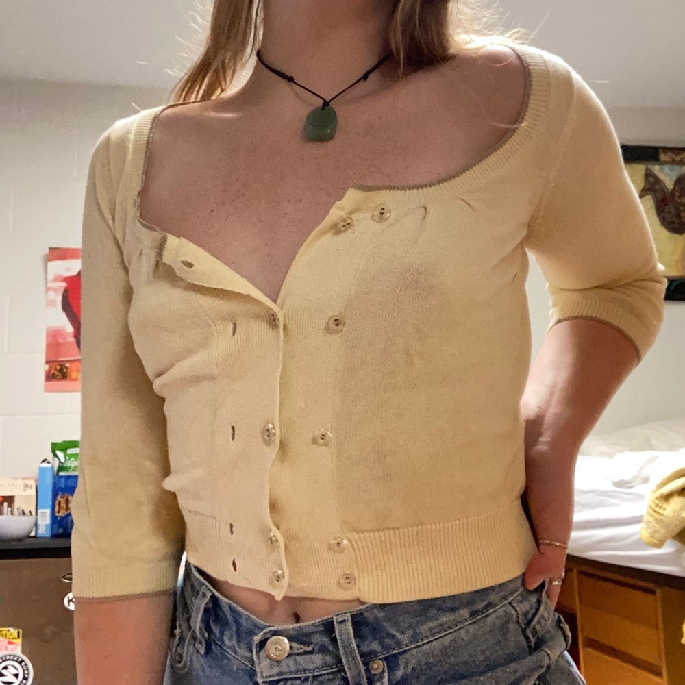 Y2K baby cardigan